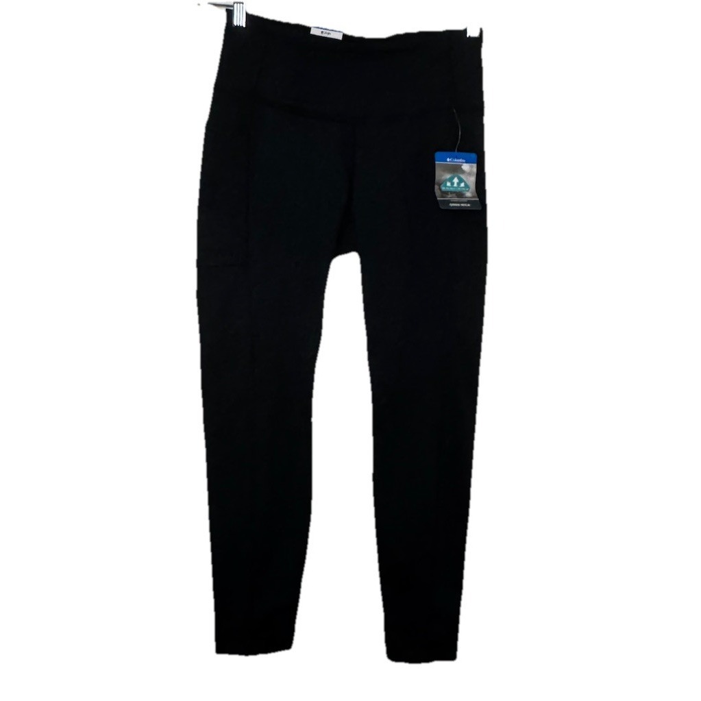 Columbia Norwood 3.0 Leggings Women's Medium Nwt Black Omni-Wick 7/8 Length